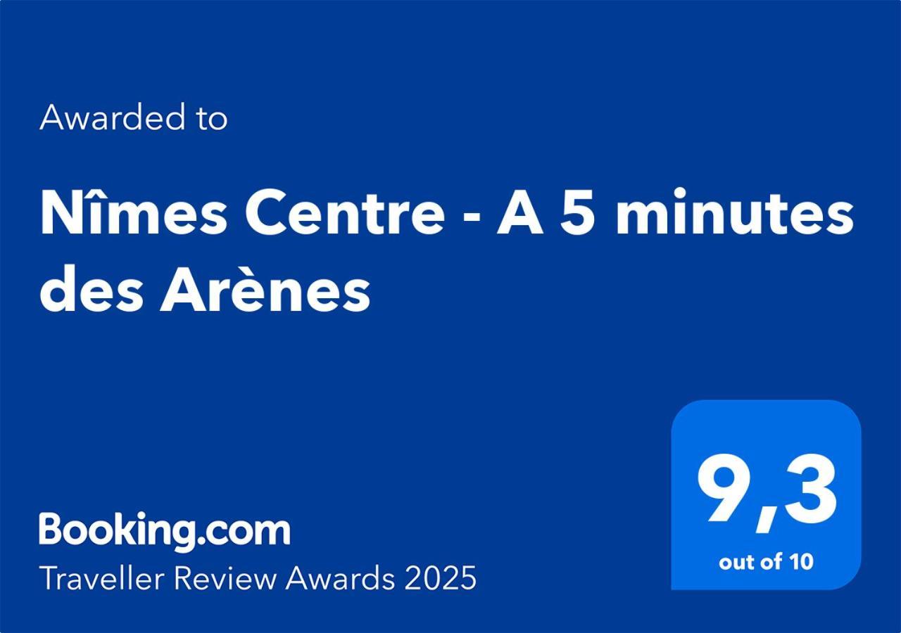 Nimes Centre - A 5 Minutes Des Arenes Apartment Luaran gambar